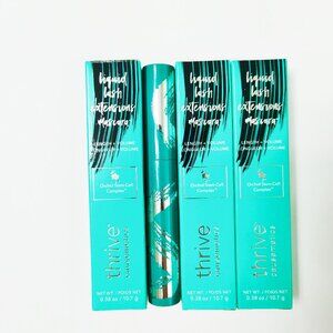 Mascara 3pcs Thrive Causemetics Black Liquid lash Extensions Brynn Full Size New